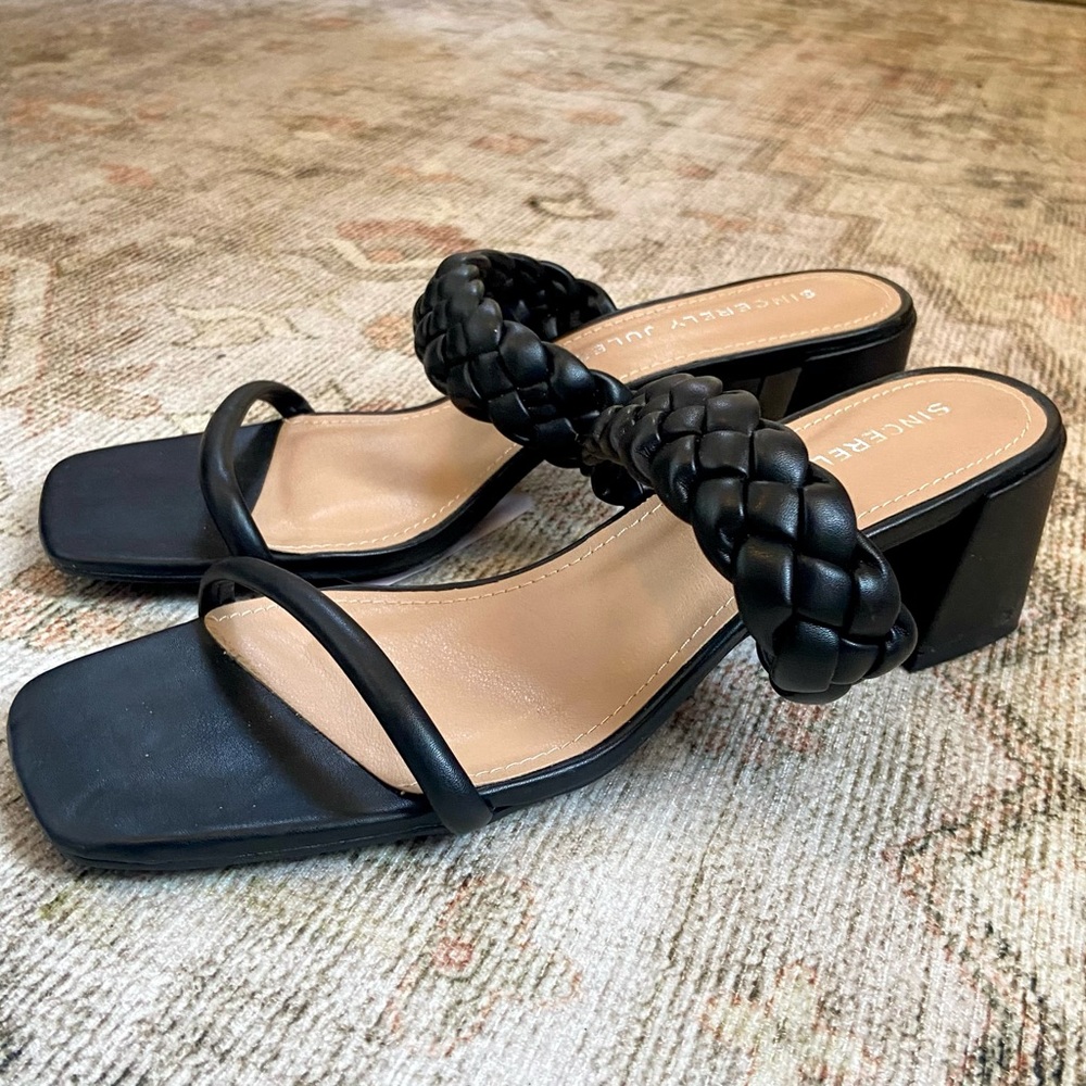 Sincerely Jules Braided Heels